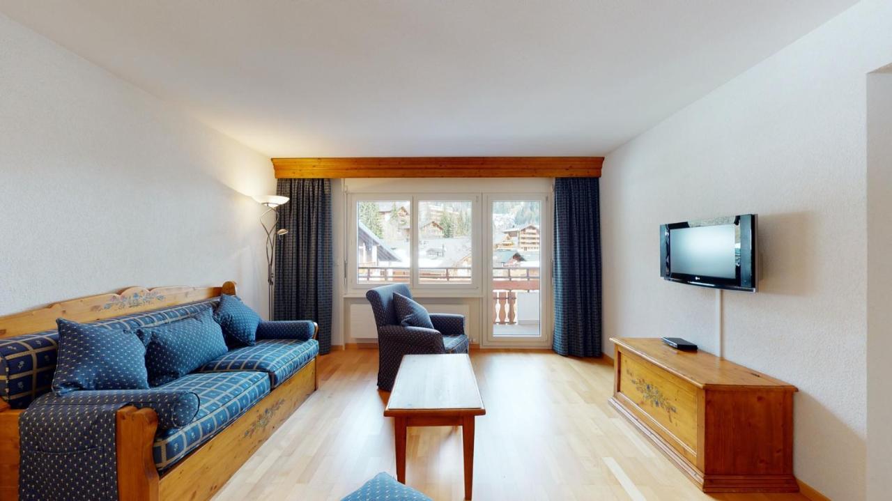Gonenstein Residence In Leukerbad, Entire Apartment/Studio With Balcony المظهر الخارجي الصورة