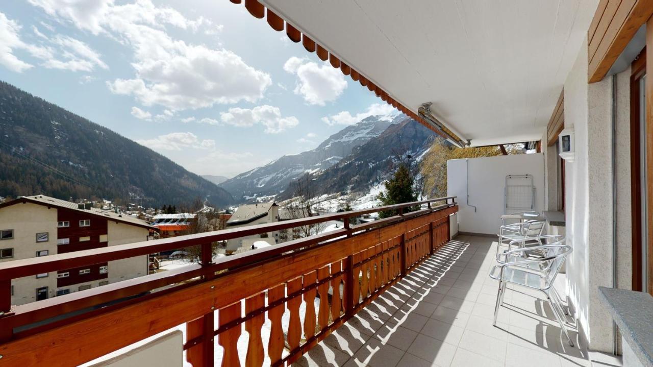 Gonenstein Residence In Leukerbad, Entire Apartment/Studio With Balcony المظهر الخارجي الصورة