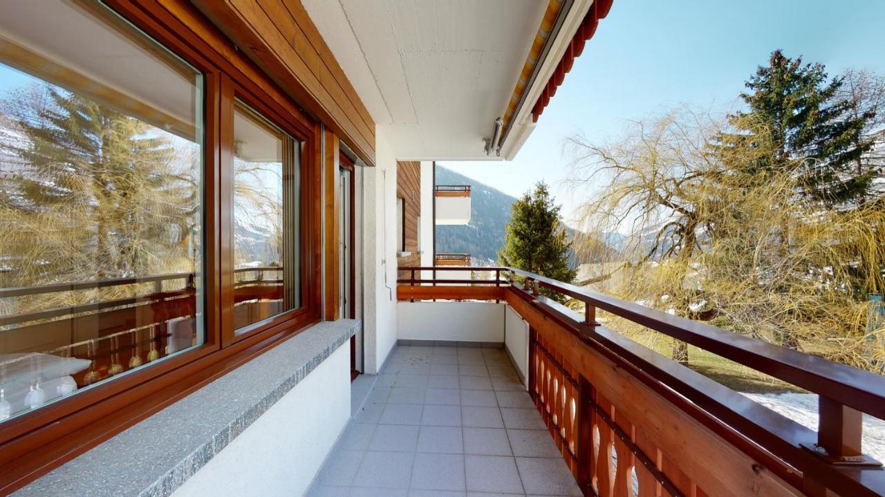 Gonenstein Residence In Leukerbad, Entire Apartment/Studio With Balcony المظهر الخارجي الصورة
