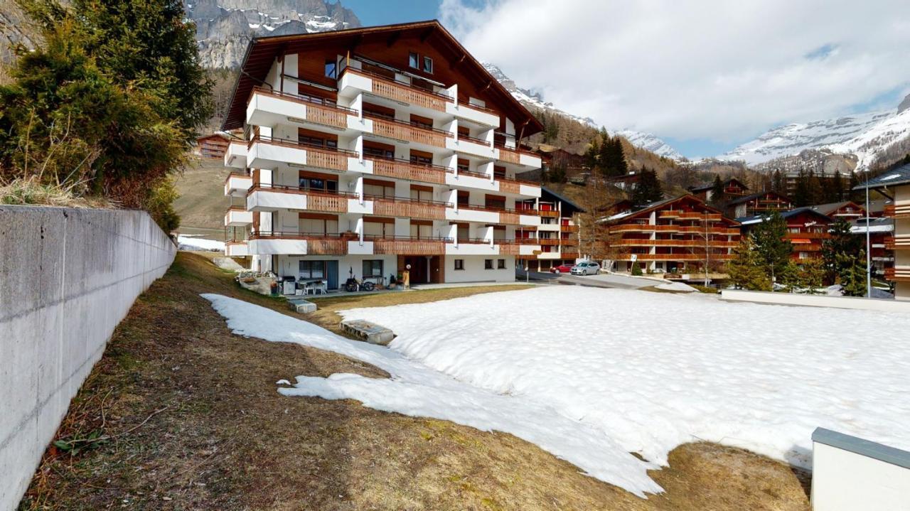 Gonenstein Residence In Leukerbad, Entire Apartment/Studio With Balcony المظهر الخارجي الصورة