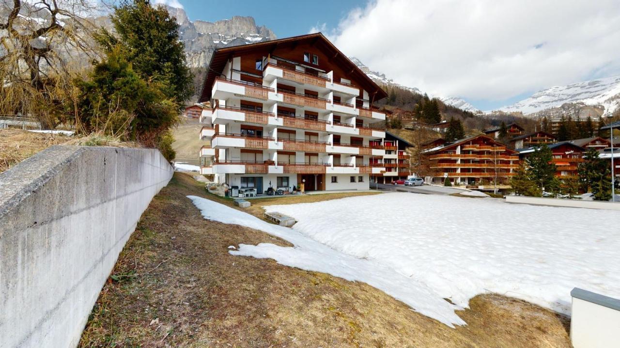 Gonenstein Residence In Leukerbad, Entire Apartment/Studio With Balcony المظهر الخارجي الصورة