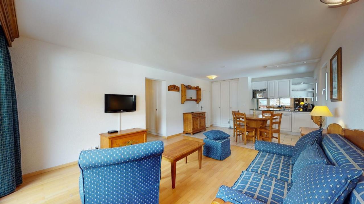Gonenstein Residence In Leukerbad, Entire Apartment/Studio With Balcony المظهر الخارجي الصورة