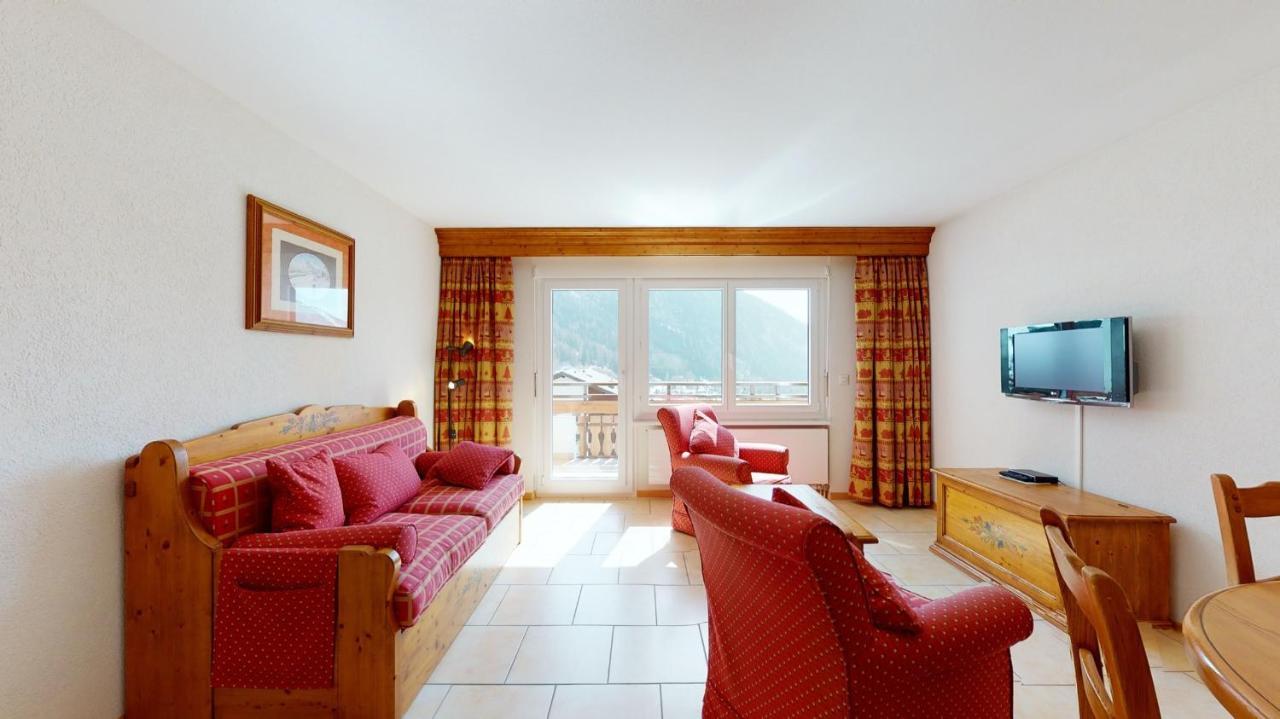 Gonenstein Residence In Leukerbad, Entire Apartment/Studio With Balcony المظهر الخارجي الصورة
