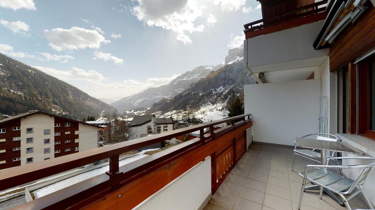 Gonenstein Residence In Leukerbad, Entire Apartment/Studio With Balcony المظهر الخارجي الصورة