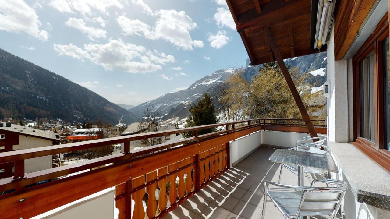 Gonenstein Residence In Leukerbad, Entire Apartment/Studio With Balcony المظهر الخارجي الصورة