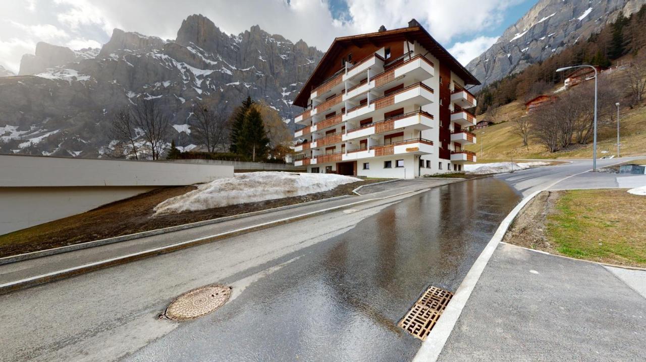 Gonenstein Residence In Leukerbad, Entire Apartment/Studio With Balcony المظهر الخارجي الصورة