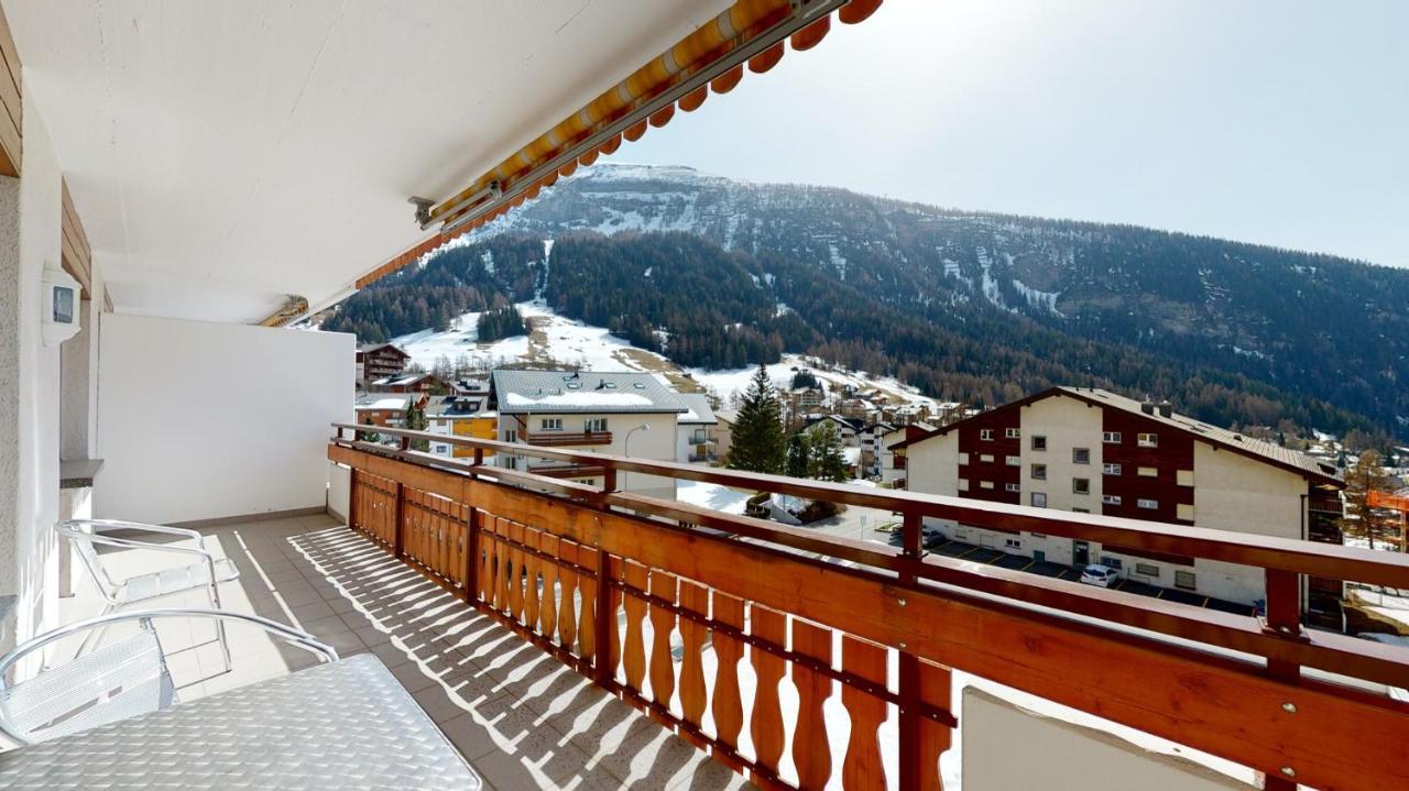 Gonenstein Residence In Leukerbad, Entire Apartment/Studio With Balcony المظهر الخارجي الصورة