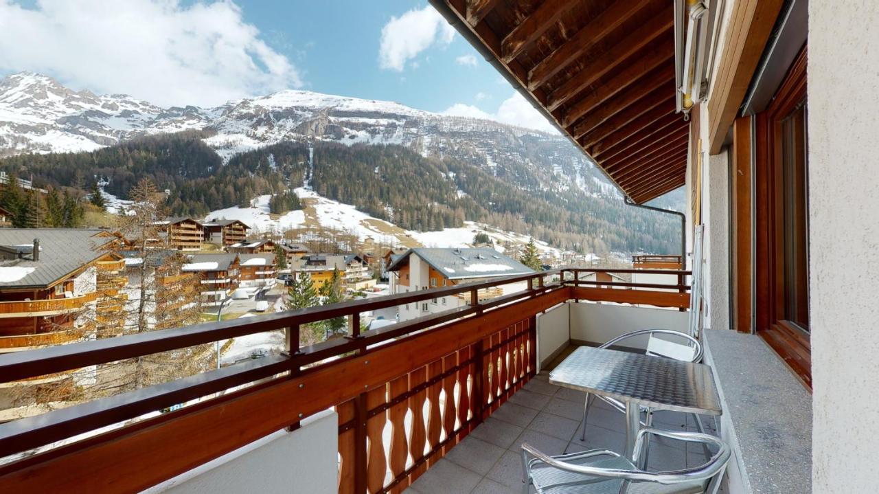 Gonenstein Residence In Leukerbad, Entire Apartment/Studio With Balcony المظهر الخارجي الصورة