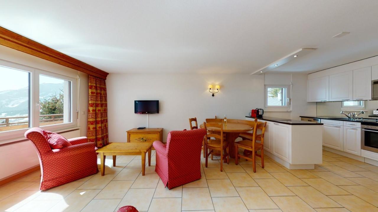 Gonenstein Residence In Leukerbad, Entire Apartment/Studio With Balcony المظهر الخارجي الصورة