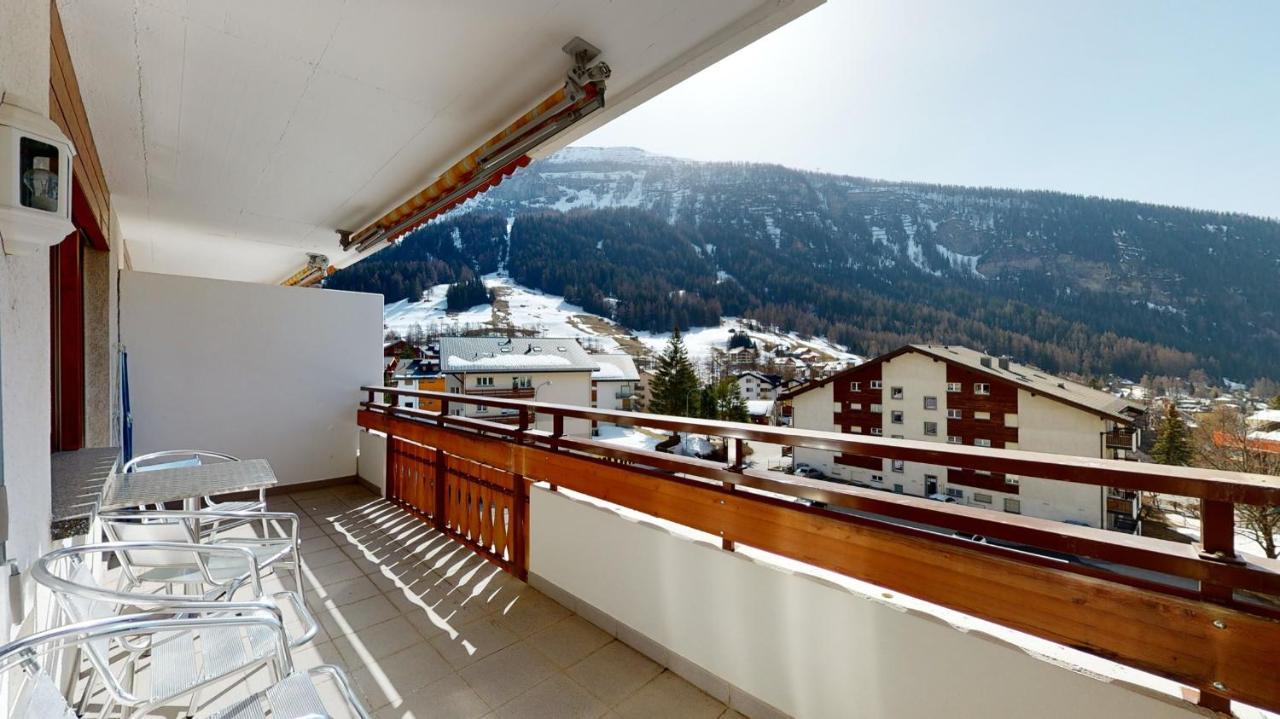 Gonenstein Residence In Leukerbad, Entire Apartment/Studio With Balcony المظهر الخارجي الصورة