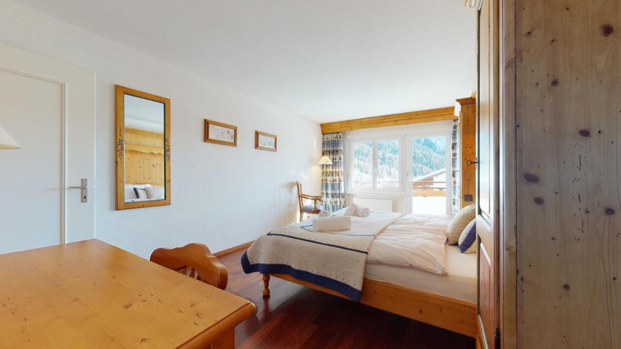 Gonenstein Residence In Leukerbad, Entire Apartment/Studio With Balcony المظهر الخارجي الصورة