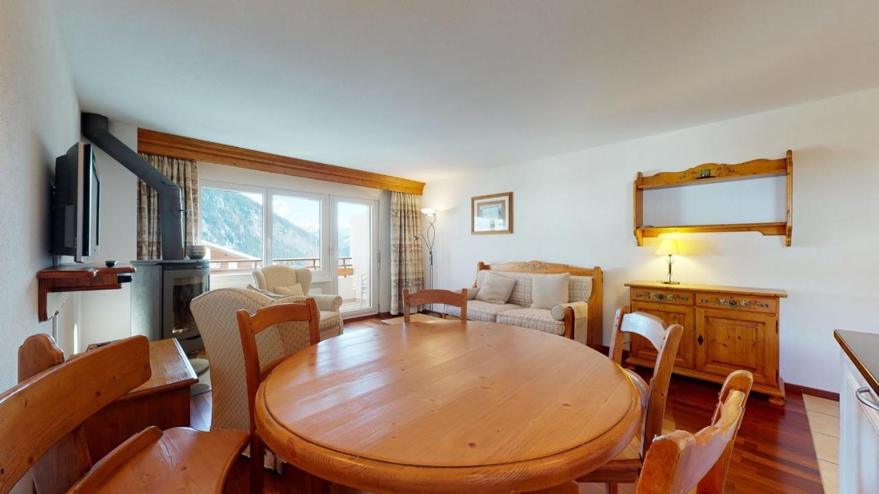 Gonenstein Residence In Leukerbad, Entire Apartment/Studio With Balcony المظهر الخارجي الصورة